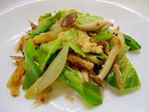 冷蔵庫の残り物でちゃちゃっと☆野菜炒め♪